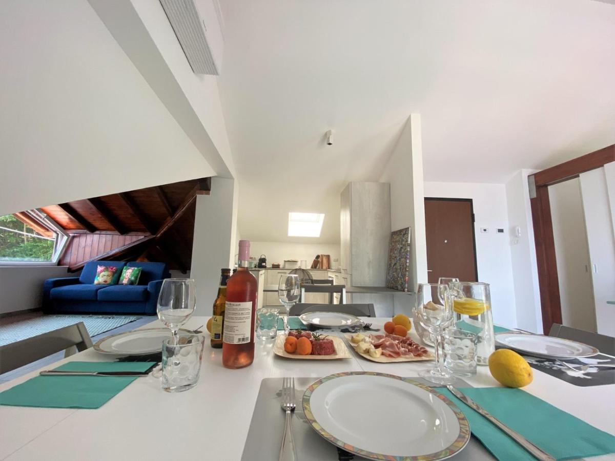 La Rondinella - Loft With Fantastic View On Lake Como Apartment Argegno Exterior foto