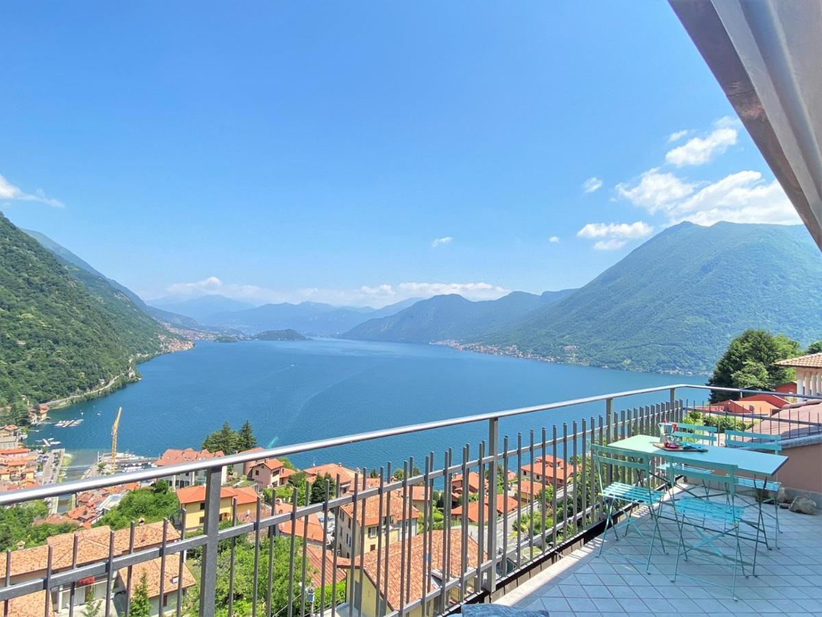 La Rondinella - Loft With Fantastic View On Lake Como Apartment Argegno Exterior foto